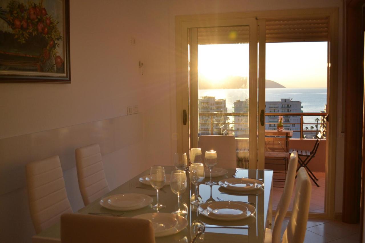 Seaview Penthouse 2 Bedrooms Apartment & Box Garage Vlore Luaran gambar